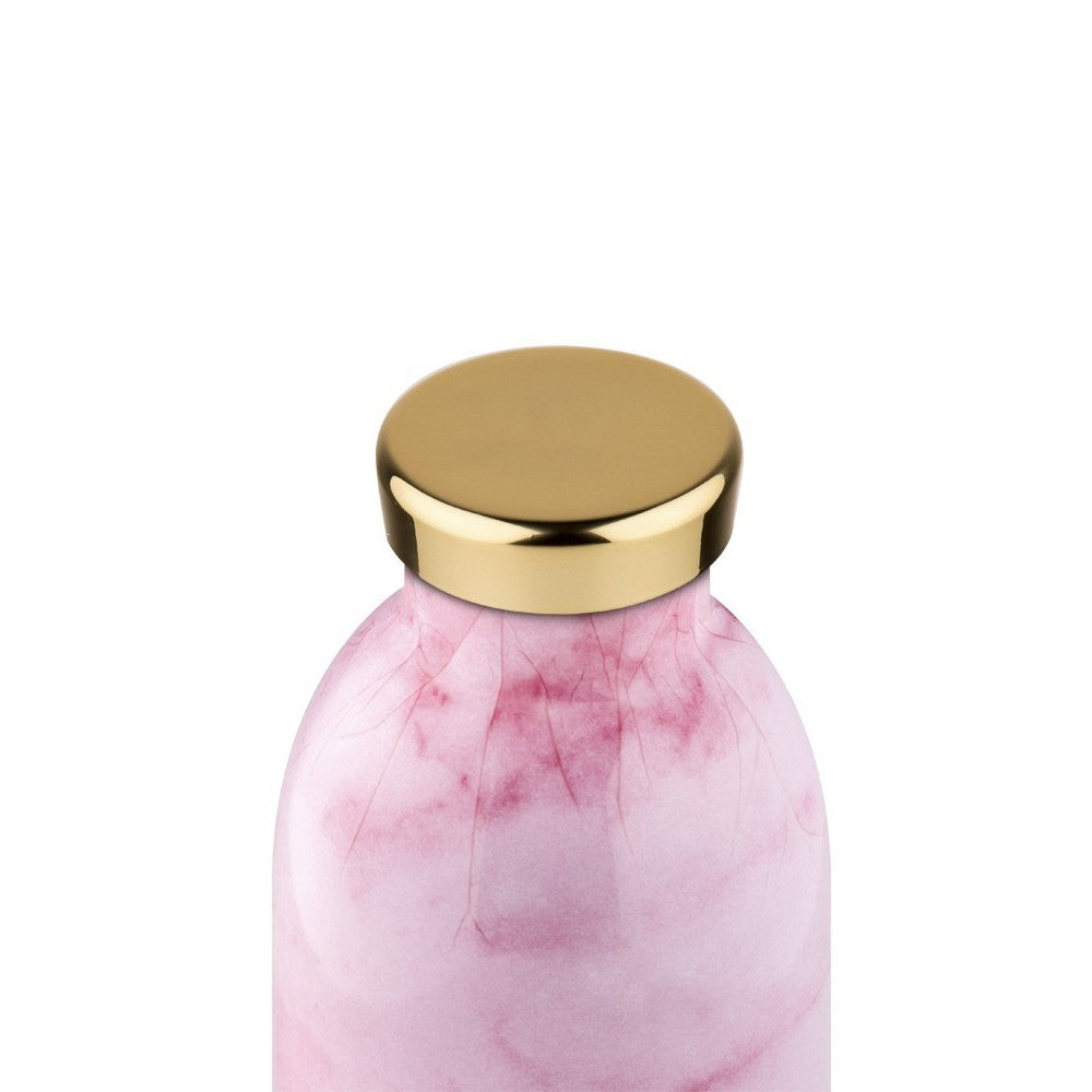 24BOTTLES Clima 500ml stainless steel thermos, MARBLE PINK