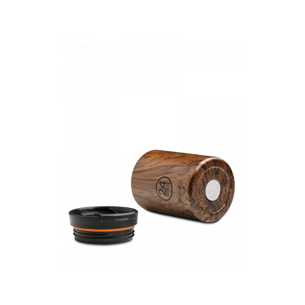 24BOTTLES Travel Tumbler 350ml stainless steel mug, SEQUOIA WOOD