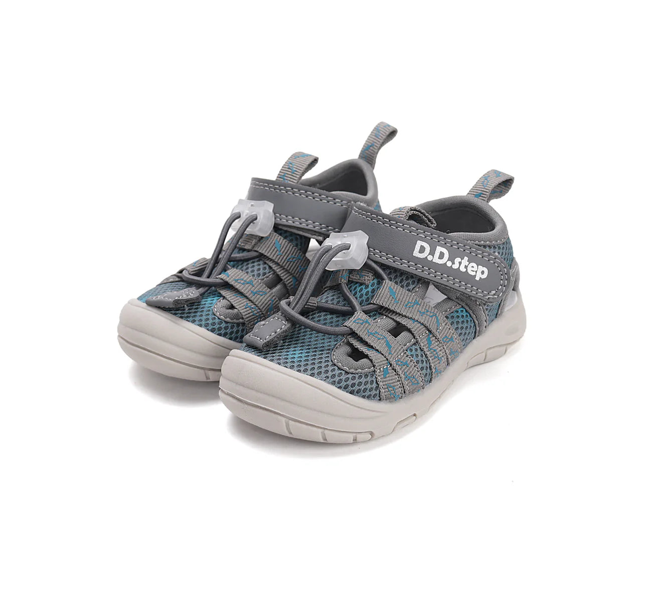 D.D.Step QuickDry kisfiú szandál-Szürke G065-61161B