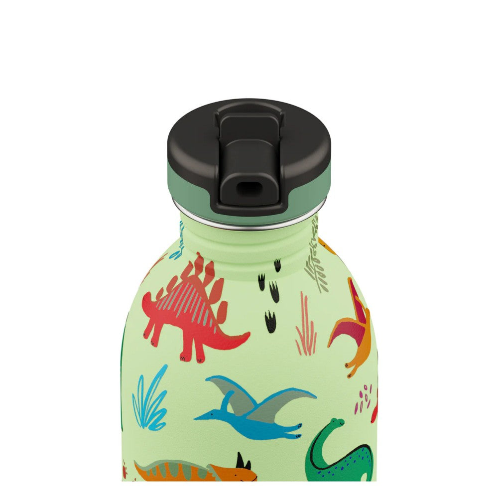 24BOTTLES Kids Urban 500ml rozsdamentes acél kulacs, Jurassic Friends