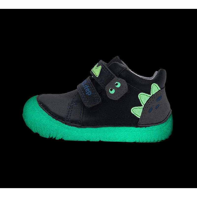 D.D.Step Barefoot Dínós fluoreszkáló kisfiú cipő-S073-52875B