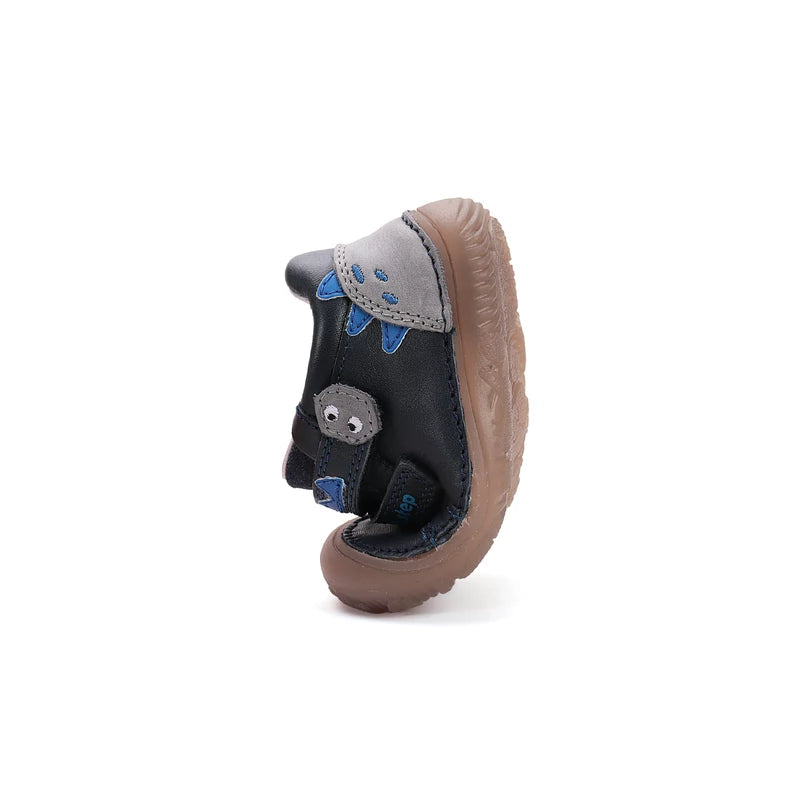 D.D.Step Barefoot Dínós fluoreszkáló kisfiú cipő-S073-52875B