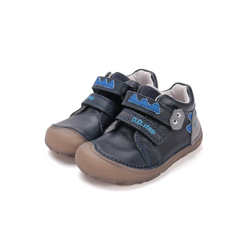 D.D.Step Barefoot Dínós fluoreszkáló kisfiú cipő-S073-52875B