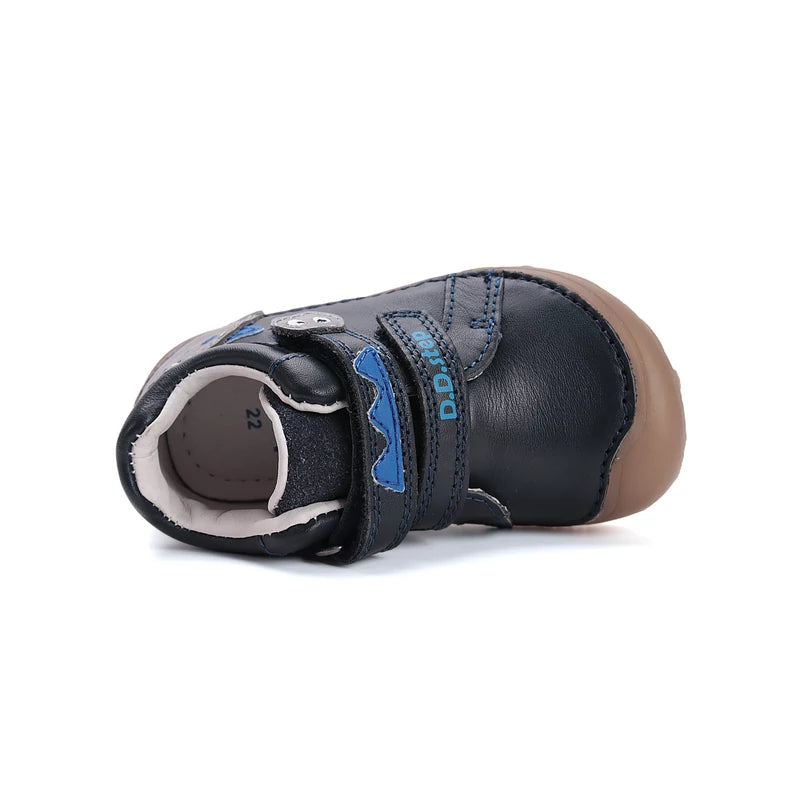 D.D.Step Barefoot Dínós fluoreszkáló kisfiú cipő-S073-52875B