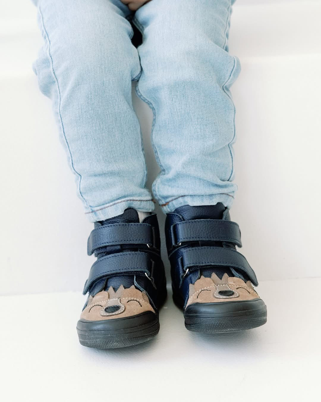 TD Shoes Őszi vízálló cipő-Sötétkék sünis