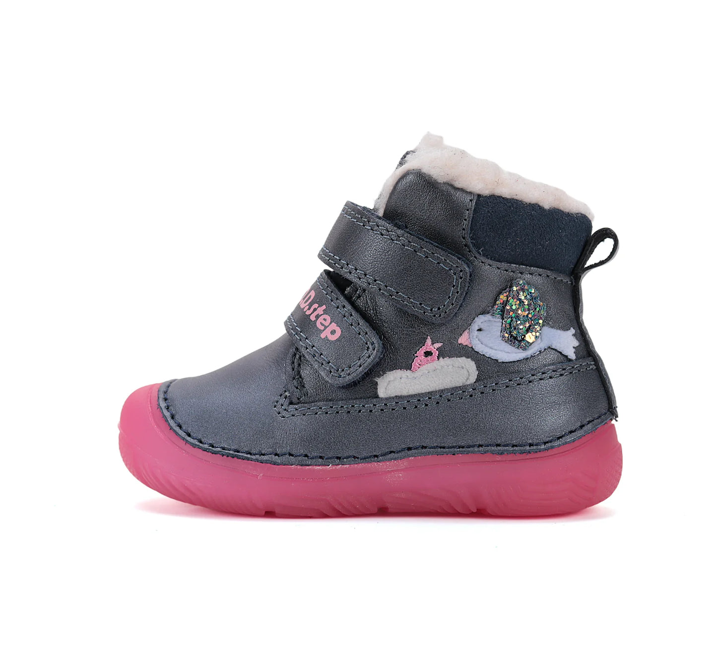 D.D.Step Kislány Bélelt bokacipő W082-52314