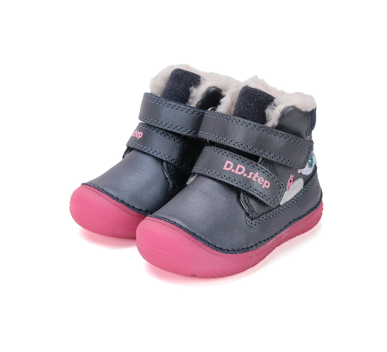 D.D.Step Kislány Bélelt bokacipő W082-52314