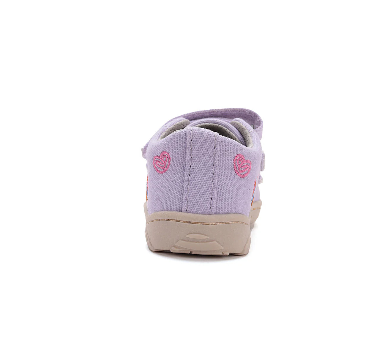 DDStep Little Girl Barefoot Canvas Shoes Ice Cream (C077-51663B)