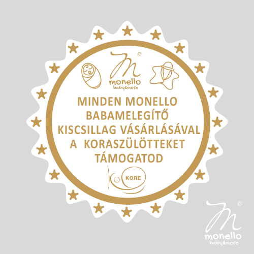 Monello-Málna Klasszikus Babamelegítő Kiscsillag