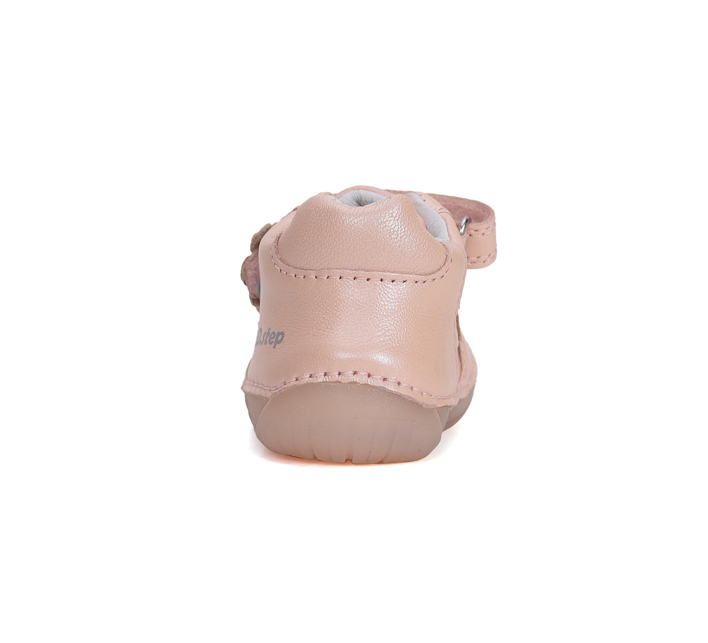 DD Step Little Girl Leather Shoes Pink Floral (S070-51171)