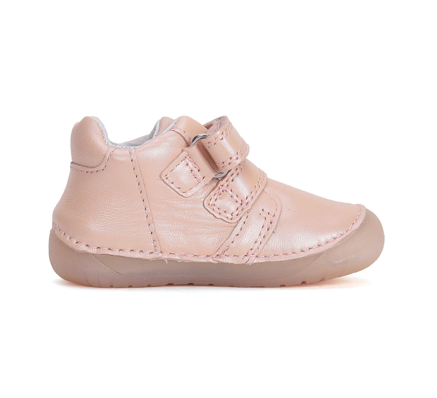DD Step Little Girl Leather Shoes Pink Floral (S070-51171)