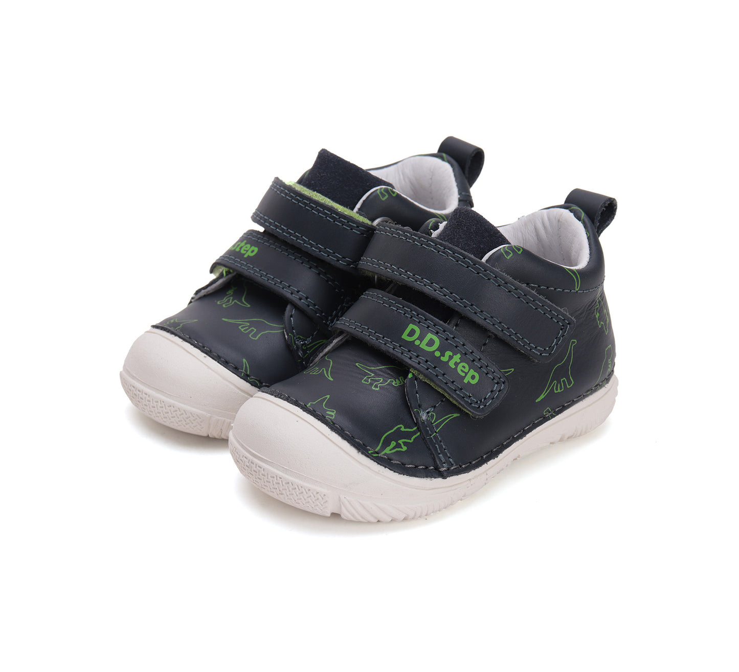 DD Step Little Boy's Dinosaur Leather Low Shoes (S082-51705)