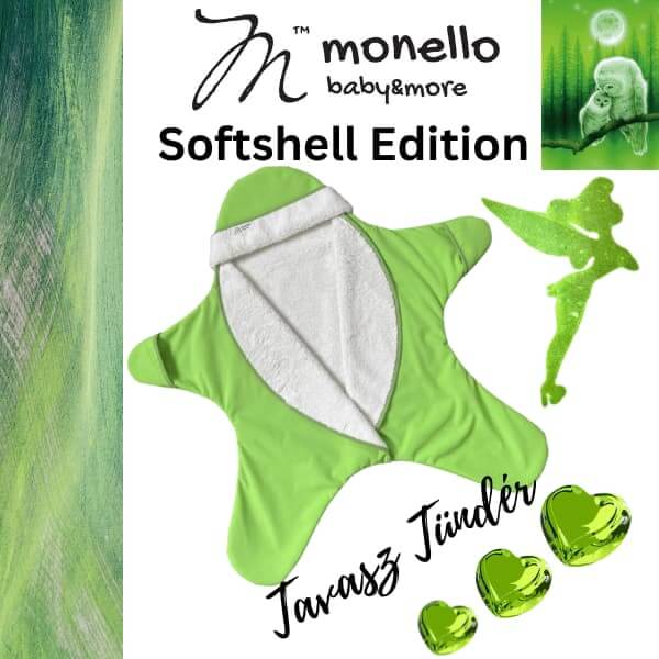A Tavasz Tündér Softshell Szélálló Babamelegítő Kiscsillag – Limited Edition
