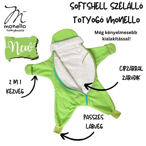 A Tavasz Tündér Softshell Szélálló Babamelegítő Kiscsillag – Limited Edition