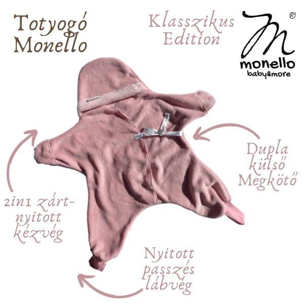 Monello-Málna Klasszikus Babamelegítő Kiscsillag