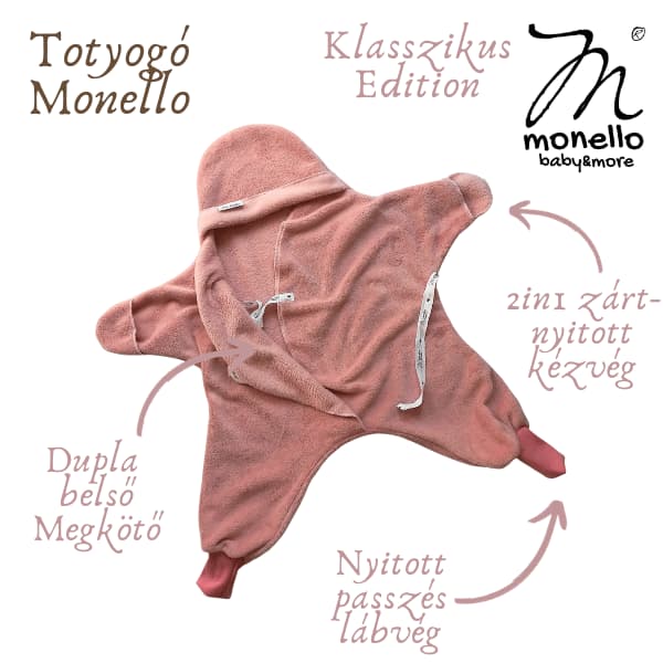 Monello-Málna Klasszikus Babamelegítő Kiscsillag
