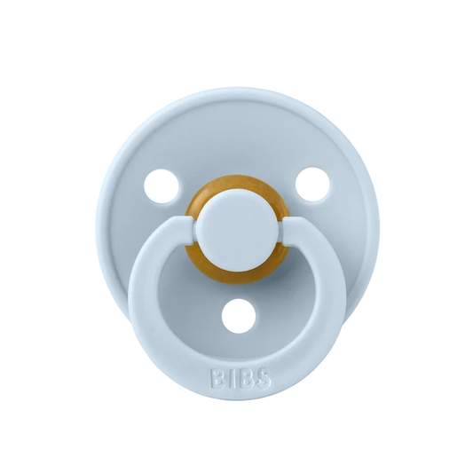 BIBS Colour pacifier - pastel blue - 0-6 months 