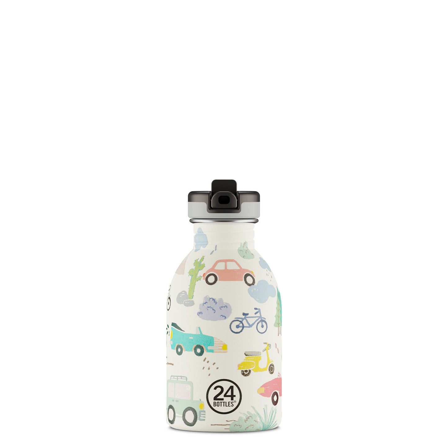 24BOTTLES Kids Urban 250ml rozsdamentes acél kulacs, Adventure Friends