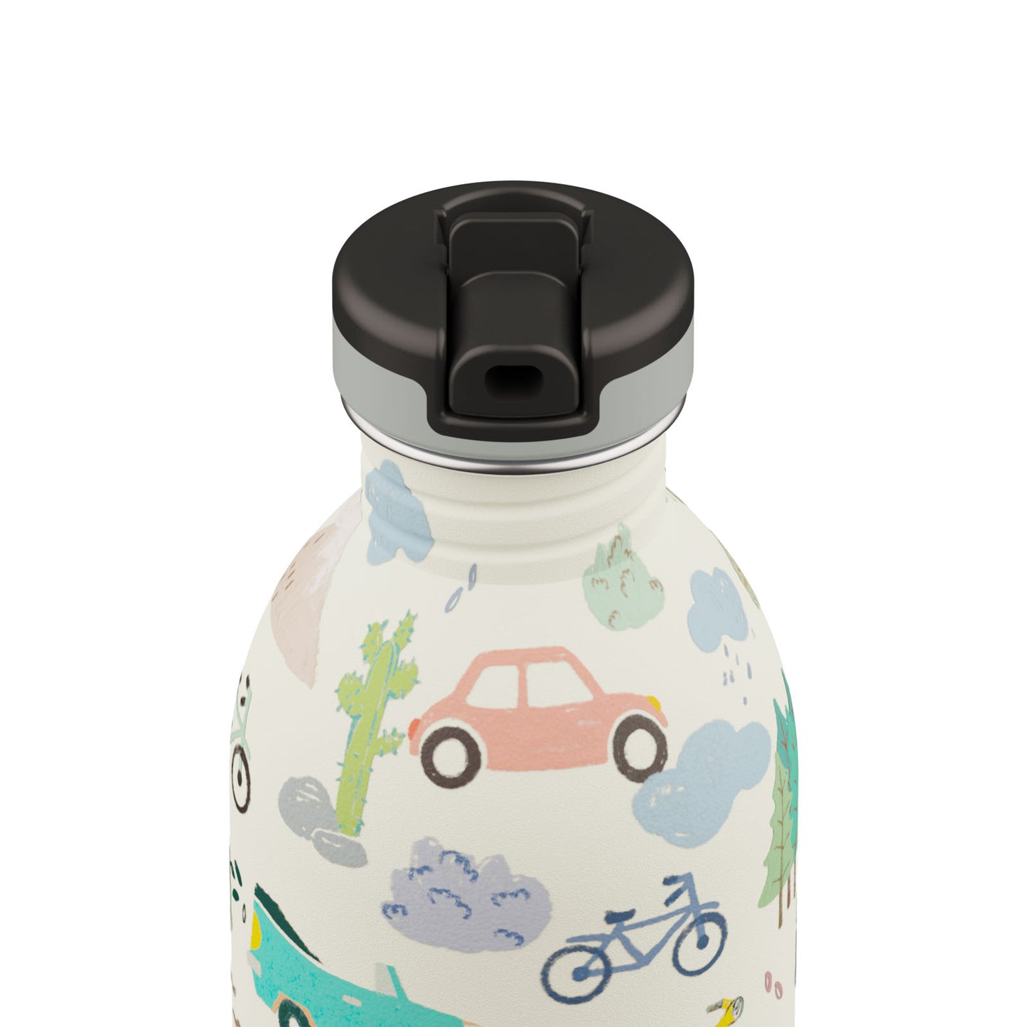 24BOTTLES Kids Urban 250ml rozsdamentes acél kulacs, Adventure Friends