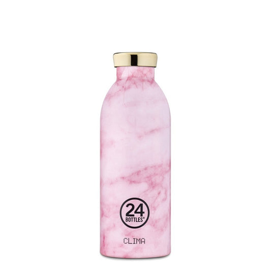 24BOTTLES Clima 500ml rozsdamentes acél termosz, MARBLE PINK