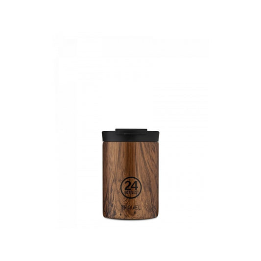 24BOTTLES Travel Tumbler 350ml rozsdamentes acél bögre, SEQUOIA WOOD