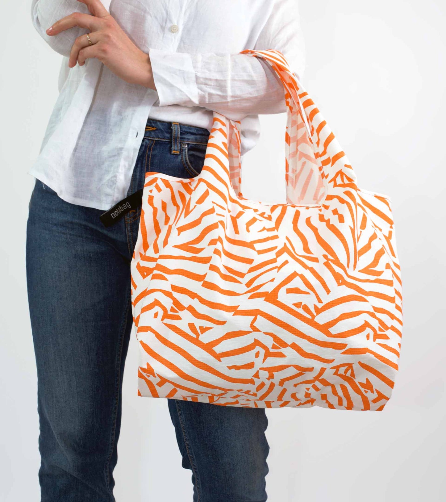 Notabag bevásárlótáska Tote - Peach Twist