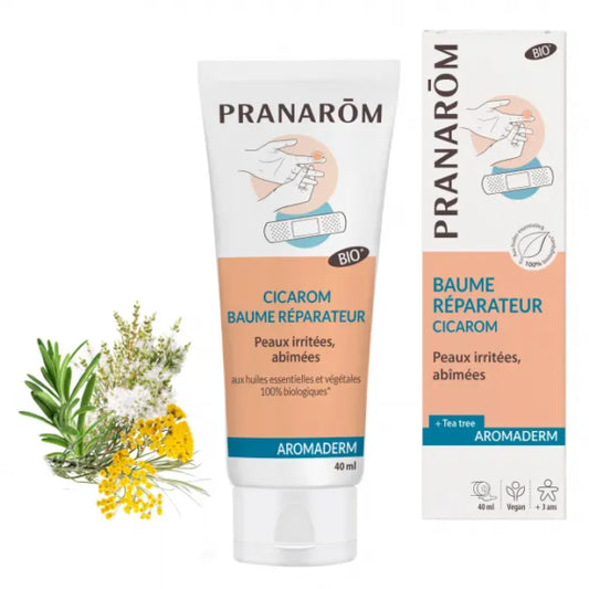 PRANAROM - AROMADERM CICAROM BALZSAM BŐRIRRITÁCIÓKRA, SEBEKRE, BŐRPÍRRA BIO