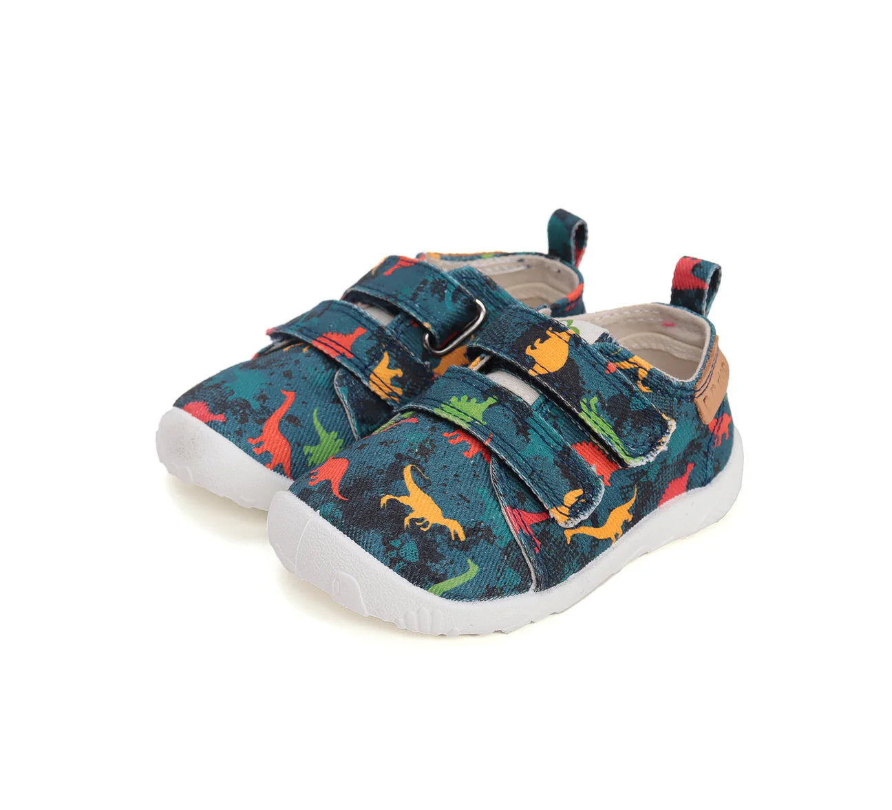 D.D.Step Barefoot kisfiú vászoncipő-Dínós C086-52562A