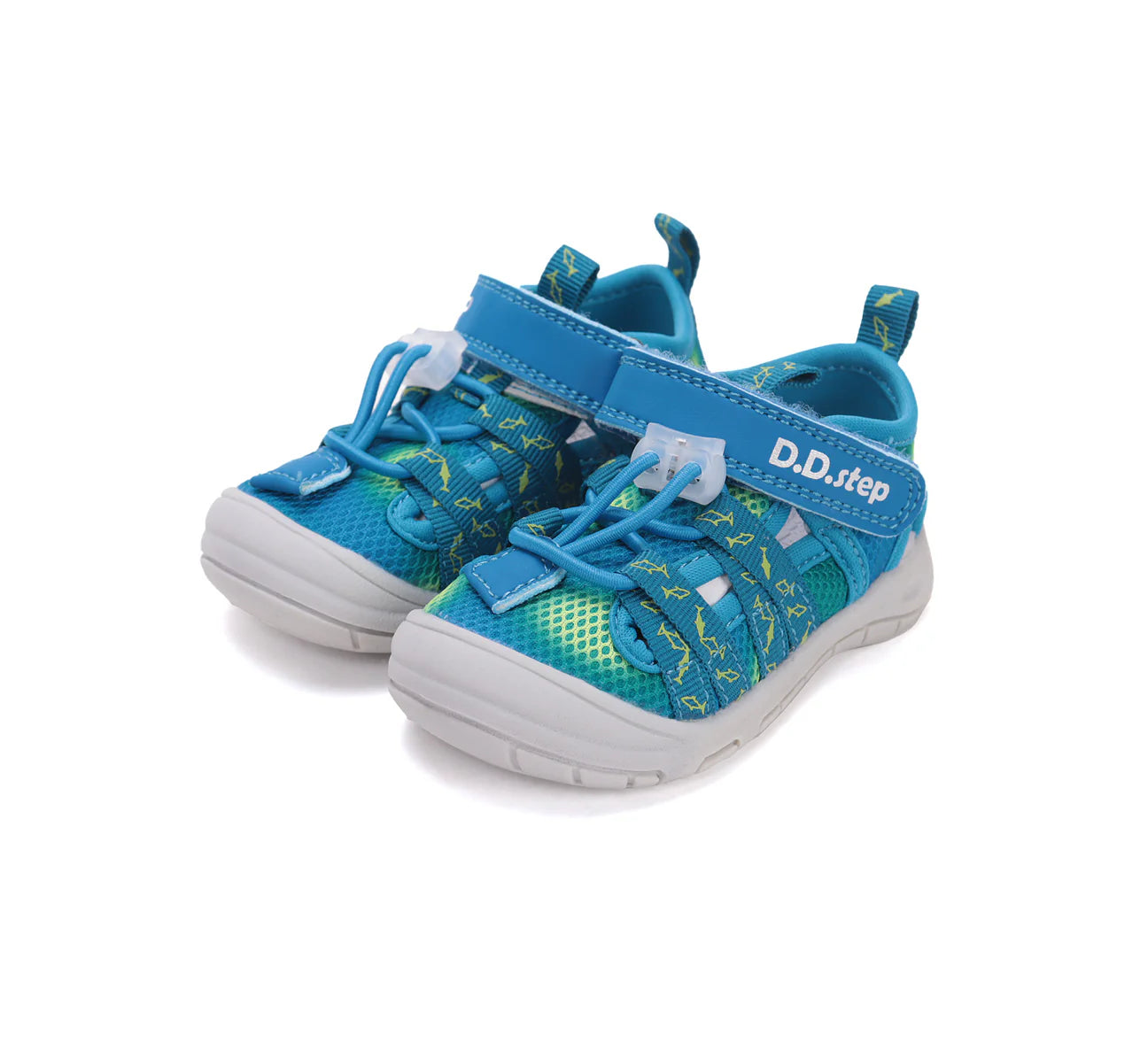 D.D.Step QuickDry kisfiú szandál-Cápa G065-61161
