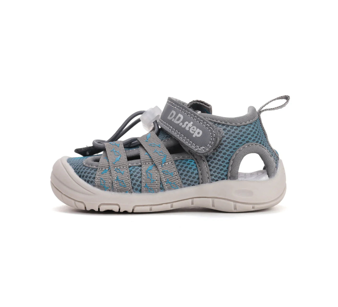 D.D.Step QuickDry kisfiú szandál-Szürke G065-61161B
