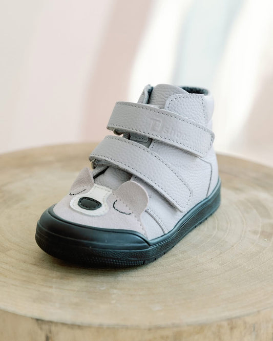 TD Shoes Őszi vízálló cipő-Lila macis