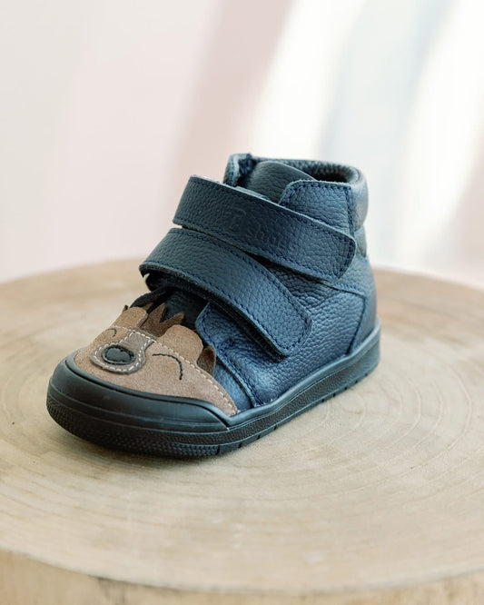 TD Shoes Őszi vízálló cipő-Sötétkék sünis
