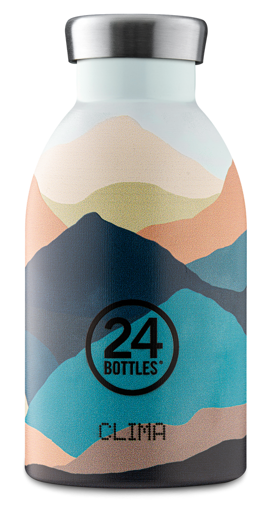 24BOTTLES Clima 330ml rozsdamentes acél termosz, MOUNTAINS