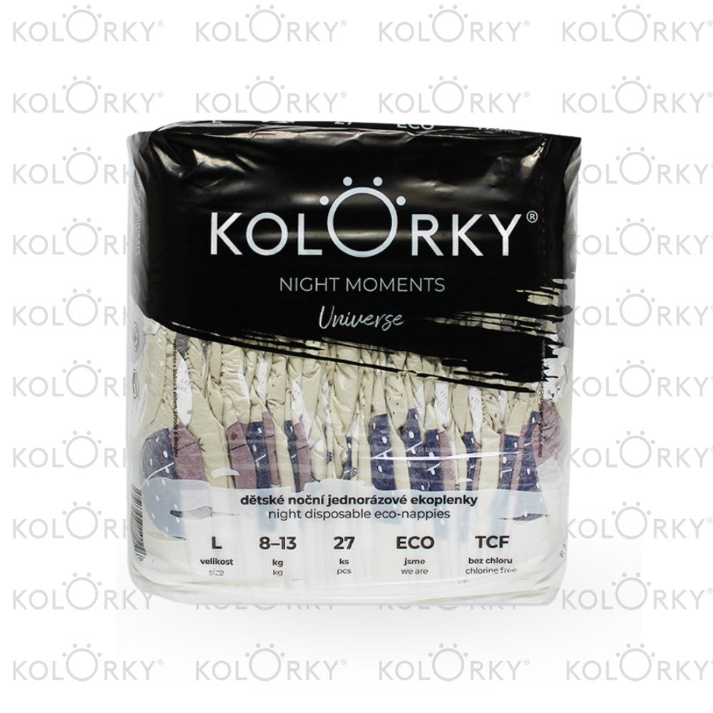 KOLORKY NIGHT ŰRNYUSZI ÖKO PELENKA L (8-13KG) - 27 DB