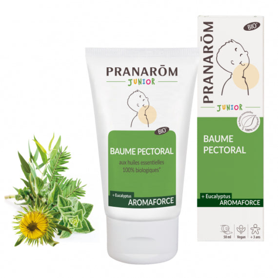 PRANAROM - AROMAFORCE JUNIOR LÉGZÉSKÖNNYÍTŐ BALZSAM - 3 ÉVES KORTÓL